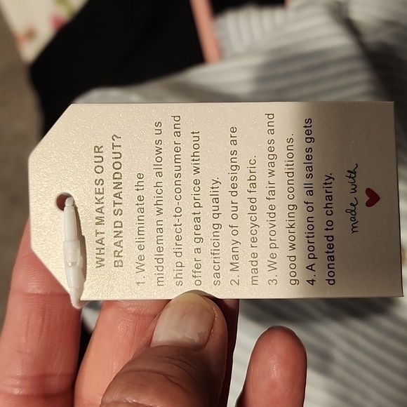 Stripped gray and blue mini dress sleeveless v-neck line size L PTP 20 in. L 37 - Picture 8 of 8